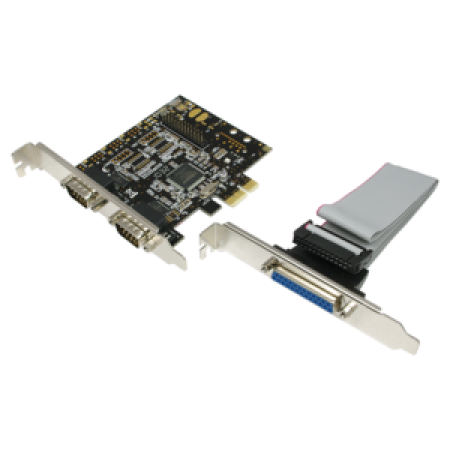 P. CONTROLADORA PCI-E 2P SERIE + 1P PARALELA